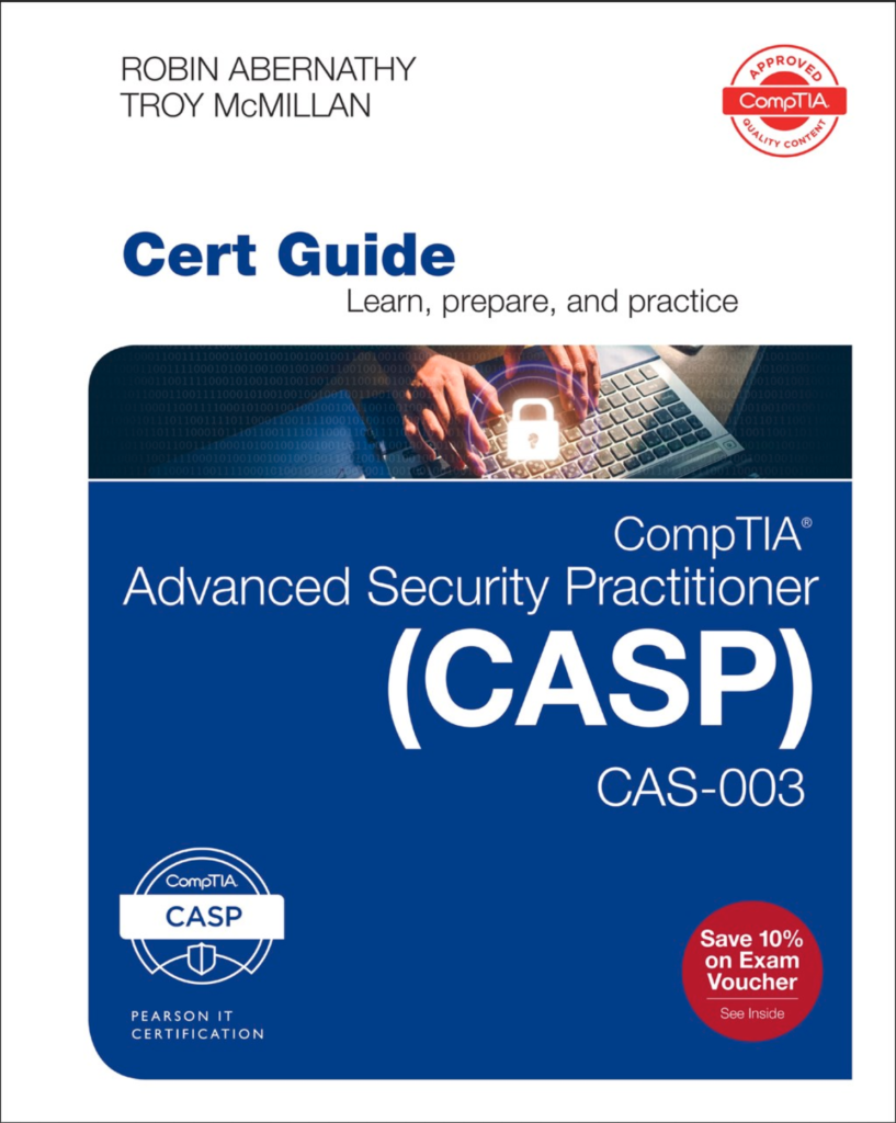 Pearson Vue CompTIA CASP CAS-003